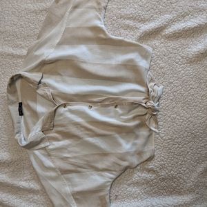 Stripped cropped Cotton On shirt